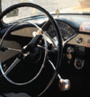 Automobile in second ward, El Paso's Chicano neighborhood.  South El Paso, Texas