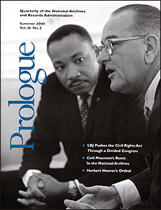 Summer 2004 Prologue Cover