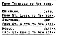 Immigration from the West Indies